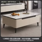 Simple Living Room Coffee Table Decoration Modern Industrial Storage Wood Side Table Simple Aesthetic Meubles Salon Furniture - Image 8