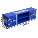 Industrial Storage Tv Stand Unique Eclectic Modern Luxury Tv Stand Aesthetic Trendy Mueble Para Televisor Room Furniture - Image 10