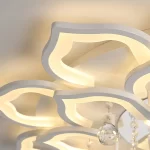 Modern Crystal Chandelier Ceiling Chandeliers For Living Room Lamp Bedroom Kitchen Lustre Indoor Lighting LED Fixtures Lights - Image 6