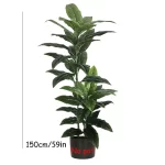 50-180cm Artificial Plants Large Tropical Palm Tree Fake Banana Tree Real Touch Plastic Monstera For Home Garden Party Decor - Image 4