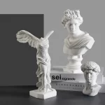 Nordic Greek Victory Goddess Statue Angel Wing Art Statue Home Decoration Resin Greek Mythology Sculptures And Figurines - Image 4