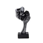 Vilead Couple Statue Lover Sculptures Tabletop Shelf Decor Anniversary Wedding Gift Home Interior Contemporary Mantel Bookshelf - Image 10
