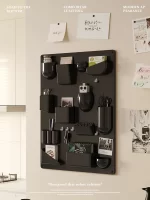 Wall Holder Offices Kitchens Organizer Desktop Shelf Wall Storage Rack Organiser For Workshops Bathrooms Children's Rooms - Image 2