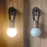 French Retro Wall Lights Sconce Mid-Century Modern Designer Brass Bedroom Headboard Living Room Entrance Decorative Lamp - Image 4