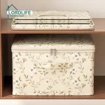 Foldable Storage Box Large Capacity Clothes Blanket Storage Bags Storage Containers for Organizer Bedroom Closet Cloth Dustproof - Image 6