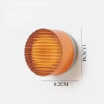 Nordic Led Acrylic Wall Sconce Light for Living Room Aisel Corridor Bedroom Lamp Bathroom Home Decoration Indoor Lighting Round - Image 9