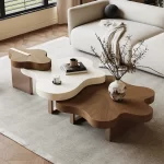 Vintage Unique Coffee Table Elegant Beauty Classic Artistic Coffee Table Ornate Aesthetic Meubles De Maison Furniture Home - Image 5