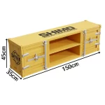 Industrial Storage Tv Stand Unique Eclectic Modern Luxury Tv Stand Aesthetic Trendy Mueble Para Televisor Room Furniture - Image 15