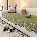 Special-shaped Sofa Cover Cushion for All Seasons Universal 2025 New Straight Row One-piece Combination Sofa Cover Cloth - Image 7