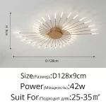 Minimalist Designer LED Ceiling Lamps Suspension Ceiling Lights for Living Room Bedroom Home Decor Indoor Lighting Decoration - Image 25