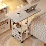 Bedside table Household desk Movable lifting table Bedroom table Writing table - Image 6