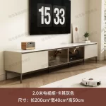 Floor Mount Tv Stand Aesthetic Entertainment Shelf Design Tv Stand Large Organizer Mobili Soggiorno Moderni Home Furniture - Image 7