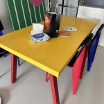 Organiser Legs Dining Table Modern Rectangle Waterproof Living Dining Table Vase Minimalist Muebles Para El Hogar Furniture - Image 3