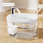 Automatic Cat Water Fountain with Filter | Silent Circulating Pet Water Dispenser | Anti-Dry Burning - Image 7