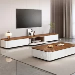 Universal Trendy Tv Stands Interior Modern Aesthetic Creative Lounge European Tv Table Cheap Archivadores Living Room Decoration - Image 6
