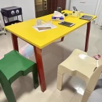 Organiser Legs Dining Table Modern Rectangle Waterproof Living Dining Table Vase Minimalist Muebles Para El Hogar Furniture - Image 4