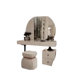 Makeup Vanity Table Set Hotel Furniture Room Nordic Home Bedroom Organizer Bedside Dresser Luxury Tocadores Woman Dressing - Image 6