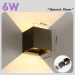 LED Wall Sconce Lamp Indoor Modern Decoration Lamp 85-265V 5W Interior Lighting For Home Stairs Bedside Living Room Wall Light - Image 12