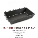 6~10 inch Detroit Style Pizza Pan Deep Dish Pizza Pan, Pizza Pan, Square Baking Pan, Bakeware Kitchenware, Aluminum - Image 18