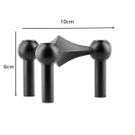 Metal Molecular Structure Candle Holder Nordic Silver Candlestick Centerpiece Living Room Decoration Gift Home Decore Candelabra - Image 10