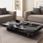 Large Size Room Decor Side Table Beauty Living Room Center Cute Space Saving Coffee Table Writing Mesas Bajas Trendy Furniture - Image 5