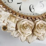 Double-sided Wall Clocks Vintage Art Decoration Clocks Living Room Elegant Clock Silent Luxury Wall Watch Aesthetic Decorations - Image 4