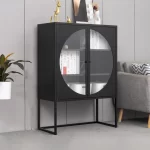 Storage Trendy Living Room Cabinets Small Simple Industrial Design Living Room Cabinets Round Square Woonkamer Kasten Furniture - Image 5
