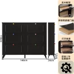 Slim Bedroom Storage Shoe Rack Display Hotel Room Farmhouse Shoe Cabinet Small Office Rangement Chaussures Home Furniture - Image 37