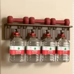 Piano Key Wall Mounted Clothes Hanger Wooden Wall Coat Rack Multifunctional Clothing Racks Home Entrance Dress Storage Hangers - Image 4