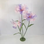 Giant Poppy Artificial Silk Flowers Room Decoration Waterproof Artificial Plants Decoration Home Window Display Garden Decor - Image 14