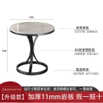 Round Side Small Coffee Tables Italian Luxury Mid Century Marble Corner Coffee Tables Nordic Vintage Living Room Furniture - Image 22