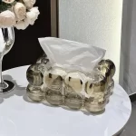 Cloud Design Tissue Box Cover, Home Tissue Boxes,High-End Paper Towel Holder for Living Room Coffee Table,Tabletop Decor - Image 10