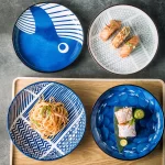 Japanese Ceramic Plate Household Turnip Plate Deep Plates Shallow Plate Turnip Dish Restaurant Hotel Creative Tableware Cooking - Image 3