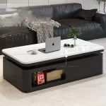 Storage Luxury Coffee Table Modern Living Room Designer Drawers Organizer Moving Side Table Writing Mesa Auxiliar Home Furniture - Image 3