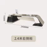 Modern Computer Office Desk Conference Storage Executive Standing Office Desk Display Crafts Mesa Ordenador Trendy Furniture - Image 9
