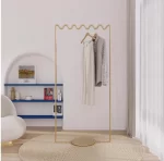 Simple Creative Light Coat Racks Floor Bedroom Luxury Metal High Quality Coat Racks Living Room Porte Manteau Напольная Вешалка - Image 7
