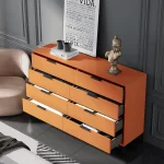 Storage Function Cabinet Vintage Style Luxury Display Living Room Cabinets Simple Design Woonkamer Kasten Living Room Furniture - Image 5
