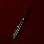 LEMIFSHE New Neutralizer  Titanium Handle Ceramic Bearing Pocket EDC Tool Kitchenware Hunt Camping 154CM Outdoor Folding Knife - Image 4