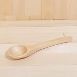 4L Wooden Sauna Bath Bucket Set With Spoon Set for Sauna Bath Shower Wooden Bucket Spa Steam Water Accessories for Bathroom - Image 3
