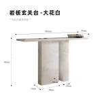 Italian Style Console Tables Hallway Entryway Design Simple Console Tables Modern Luxury Console Meuble Living Room Furniture - Image 7