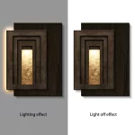 Three Dimensional Abstract Living Room Decoration Painting Sofa Background Wall Hanging Painting Simple Entrance Led Mural Light - Image 7