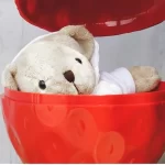 Strawberry Shape Storage and Organization Box Fruit Plate Modern Creative Specialty Plates Pastoral Round Household Snack Box - Image 3