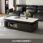 Storage Luxury Coffee Table Modern Living Room Designer Drawers Organizer Moving Side Table Writing Mesa Auxiliar Home Furniture - Image 28