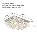 Modern Crystal Ball Ceiling Lights Surface Mounted LED Lamps Lighting Fixture for Living Room Lustres Home Decor Lampara Techo - Image 12