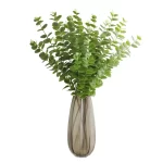 10Pc 3D Printing Eucalyptus Leaves Artificial Plants Wedding Road Leads Flower Arrangement Home Decoration Party Eucalyptus Leaf - Image 5