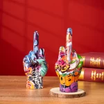 Graffiti Middle Finger Figurines Pop Street Art Statue Desktop Living Room Home Decoration Accessories Mantel Bookshelf Interior - Image 3