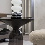 Italian Trendy Coffee Tables Round Classic Luxury Modern Design Coffee Tables Premium Aesthetic Table Basse Furniture For Home - Image 4