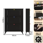 Slim Bedroom Storage Shoe Rack Display Hotel Room Farmhouse Shoe Cabinet Small Office Rangement Chaussures Home Furniture - Image 62