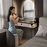 Bedroom Luxury Vanity Table Makeup European Comfortable Beauty Dressing Table Modern Storage Mesa De Maquillaje Home Furniture - Image 6