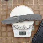 JUFULE 2026 Dixon Titanium Handle Ceramic Bearing Pocket EDC Tool Kitchenware Fish Fruit Camping 154CM Outdoor Folding Knife - Image 10